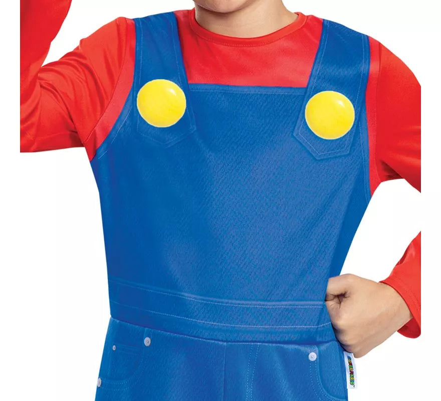 Translation missing: de.Disfraz de Super Mario con gorro para niños