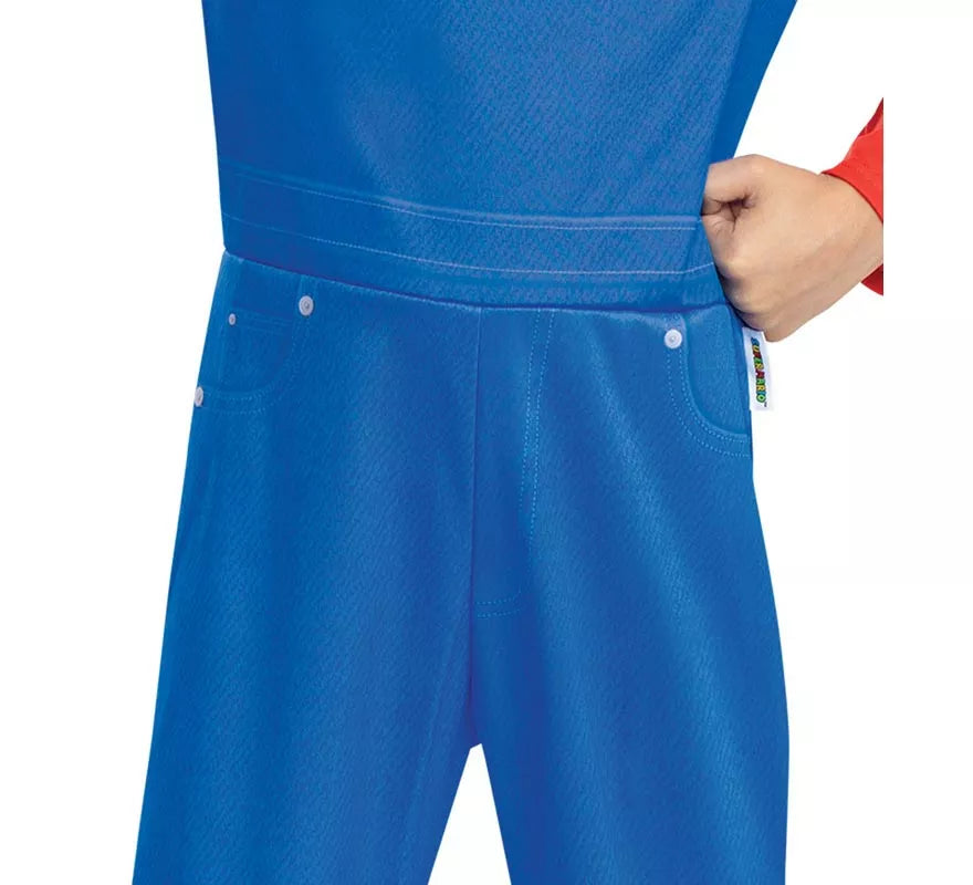 Translation missing: de.Disfraz de Super Mario con gorro para niños