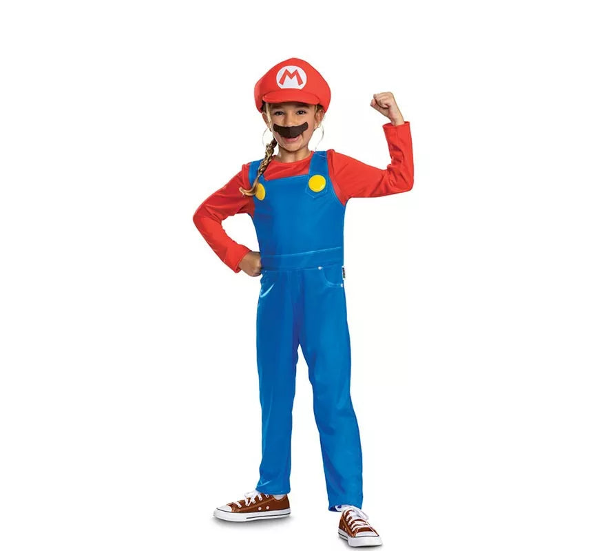 Disfraz de Super Mario de Nintendo para niños