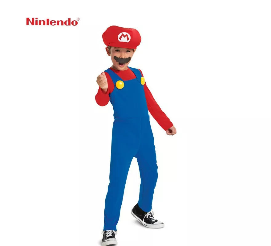 Translation missing: de.Disfraz de Super Mario Nintendo de Lujo para niño