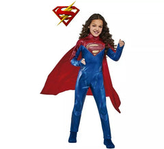 Das Flash Deluxe Supergirl-Kostüm für Mädchen