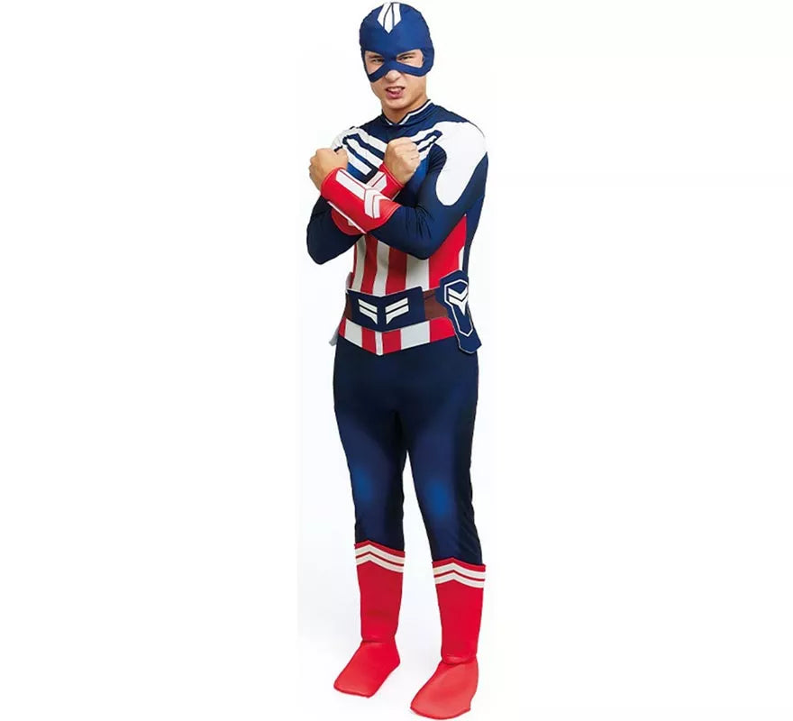 Disfraz de Superhéroe americano para hombre