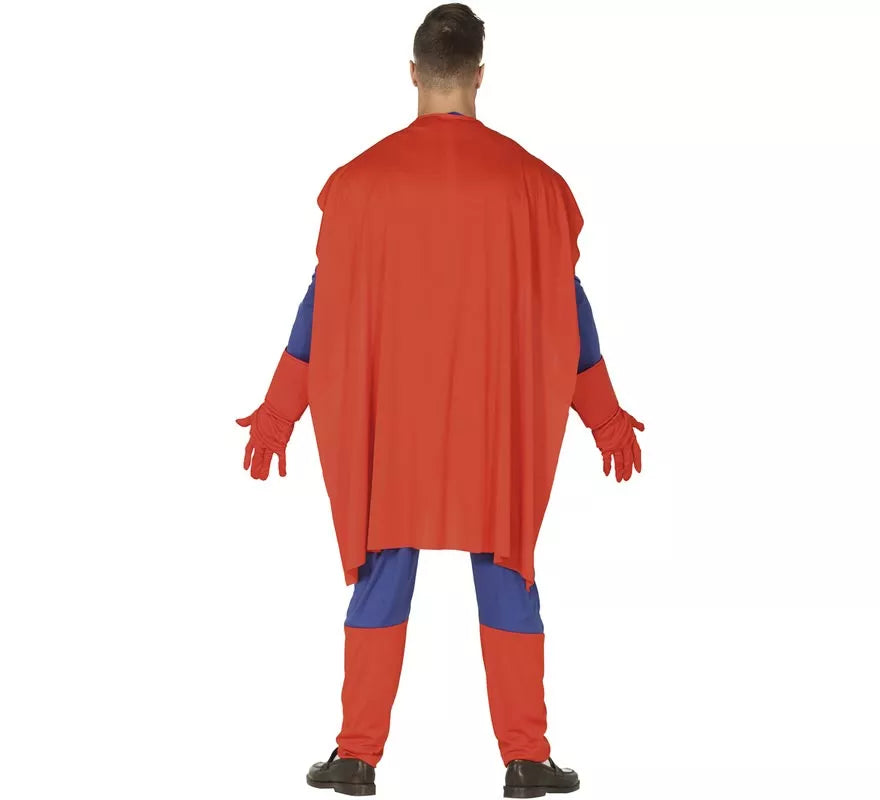 Translation missing: de.Disfraz de Superhéroe Azul para hombre