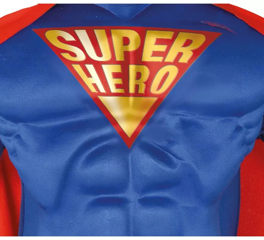 Translation missing: de.Disfraz de Superhéroe Azul para niño