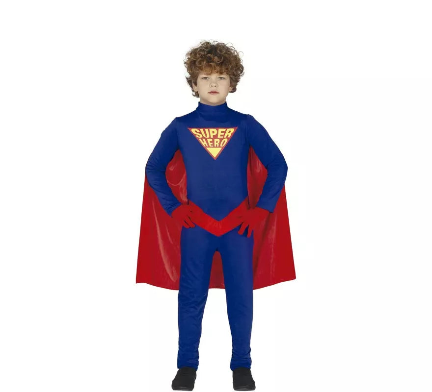 Translation missing: de.Disfraz de Superhéroe Azul para niños