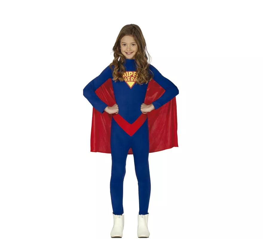 Translation missing: de.Disfraz de Superhéroe Azul para niños