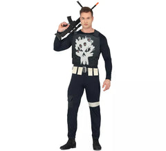 Punisher-Superheldenkostüm für Herren