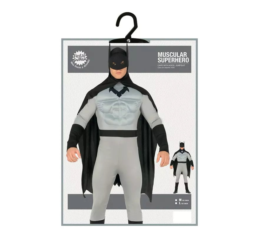 Translation missing: de.Disfraz de Superhéroe Oscuro para hombre