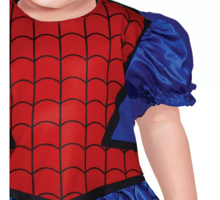 Translation missing: de.Disfraz de Superheroína Arácnida para bebé