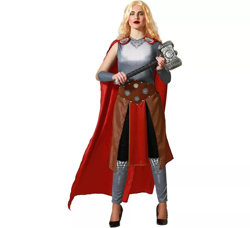 Translation missing: de.Disfraz de Superheroína Nordica para mujer