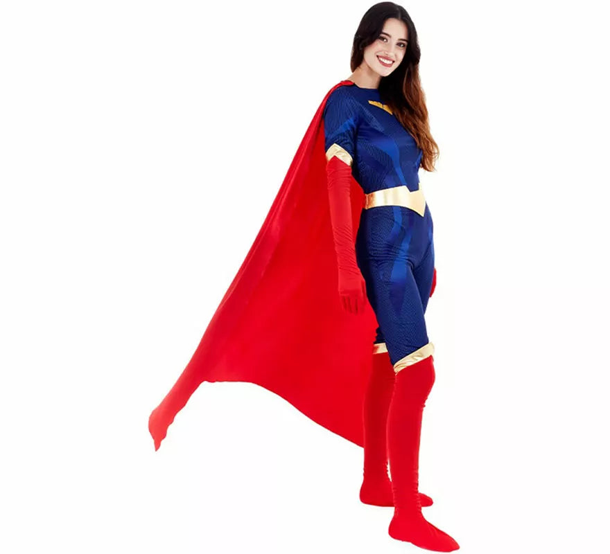Translation missing: de.Disfraz de Superheroína Premium para mujer