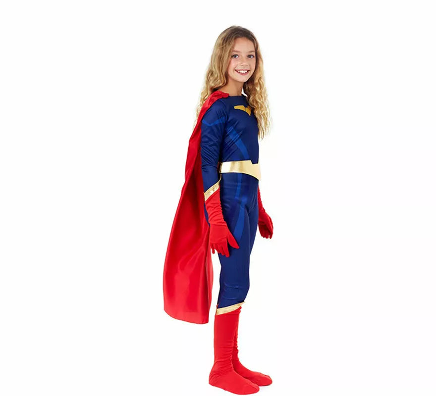 Translation missing: de.Disfraz de Superheroína Premium para niña