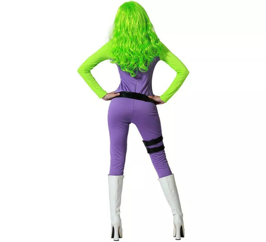 Disfraz de Superheroína verde para mujer