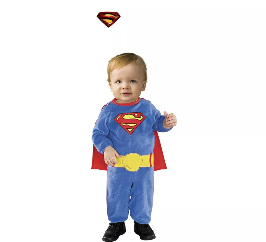 Translation missing: de.Disfraz de Superman Clásico con capa para bebé