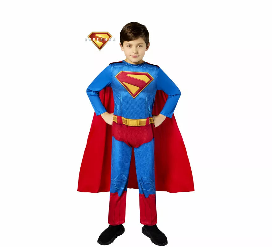 Translation missing: de.Disfraz de Superman de Mono Enterizo para niño