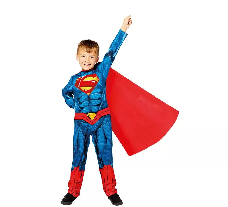 Translation missing: de.Disfraz de Superman Eco para niño
