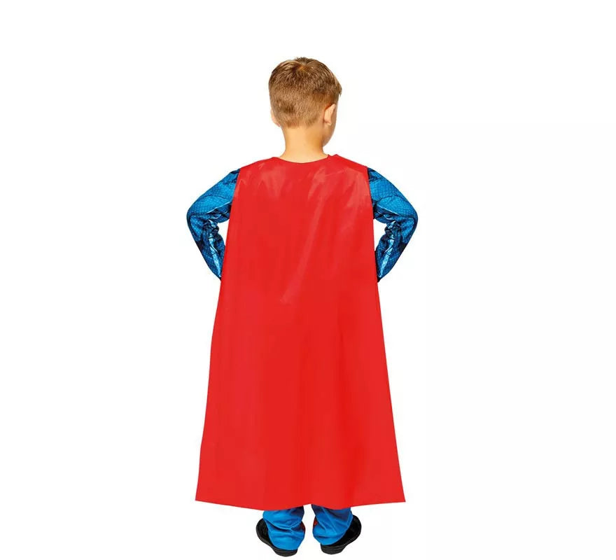 Translation missing: de.Disfraz de Superman Eco para niño