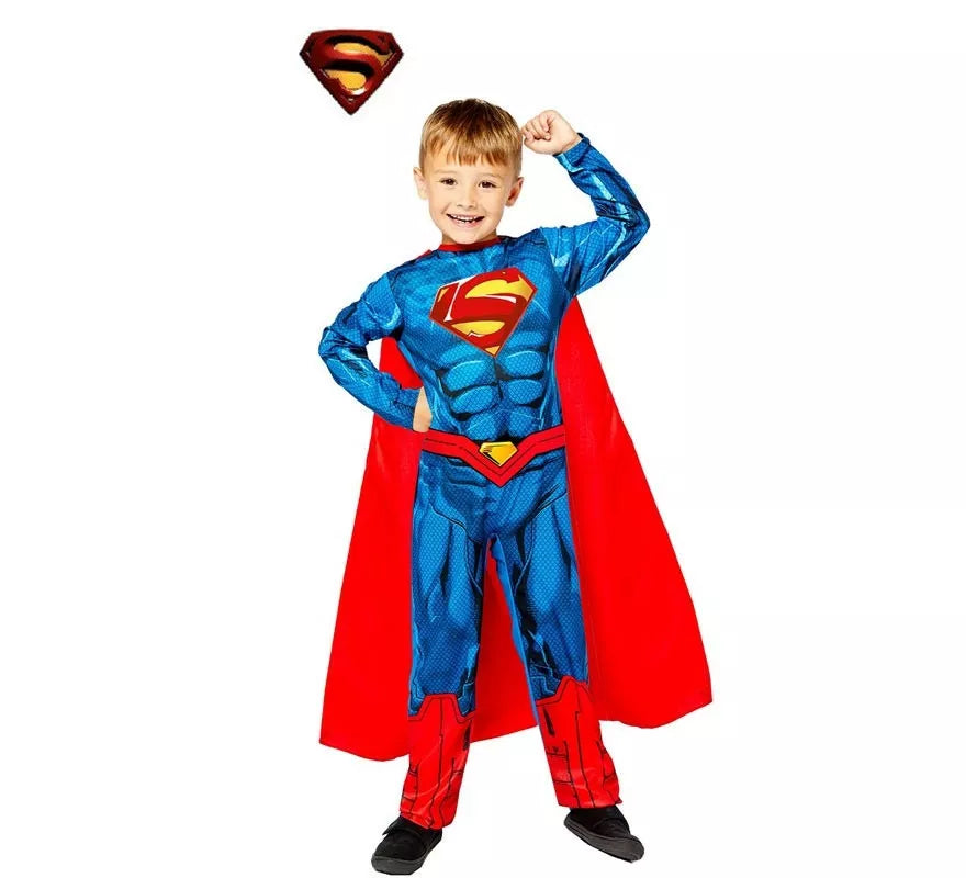 Translation missing: de.Disfraz de Superman Eco para niño