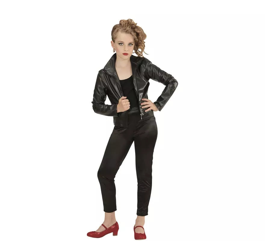 Disfraz de T-Birds de Grease para niña y adolescentes