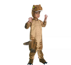 Braunes Vorschul-Deluxe-T-Rex-Kostüm für Jungen