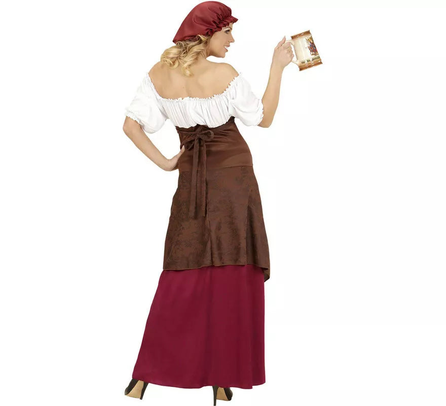 Translation missing: de.Disfraz de Tabernera Medieval Alegre para mujer