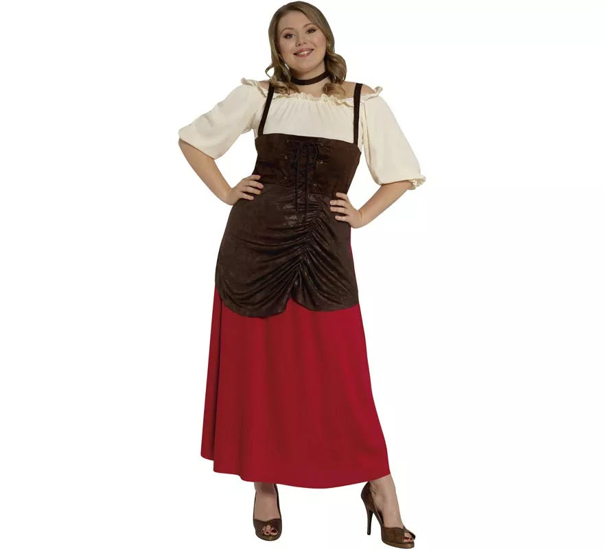 Translation missing: es.Disfraz de Tabernera Medieval para mujer