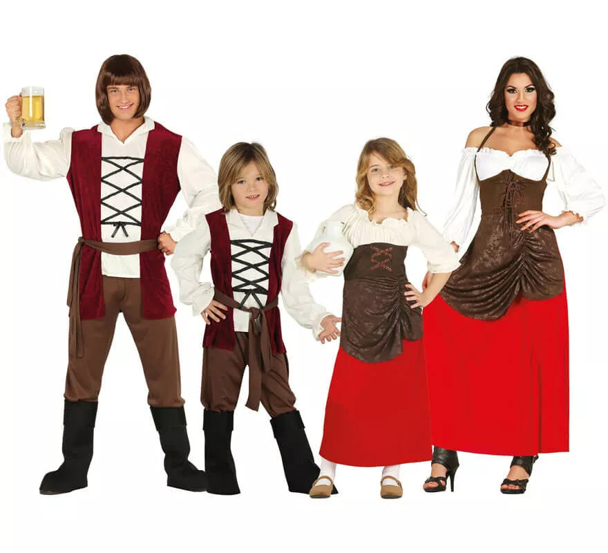 Translation missing: es.Disfraz de Tabernera Medieval para mujer
