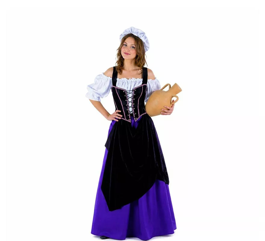 Translation missing: de.Disfraz de Tabernera Medieval para mujer