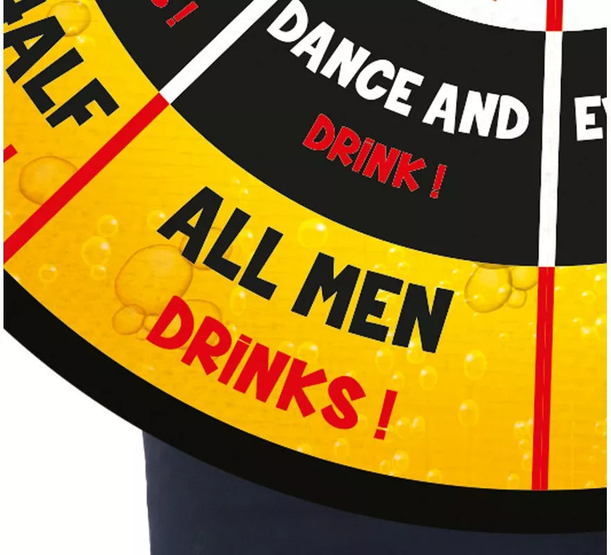 Translation missing: de.Disfraz de Tablero de dardos para bebidas para adultos