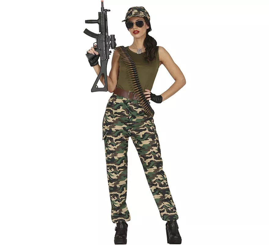 Translation missing: de.Disfraz de Teniente Soldado para mujer