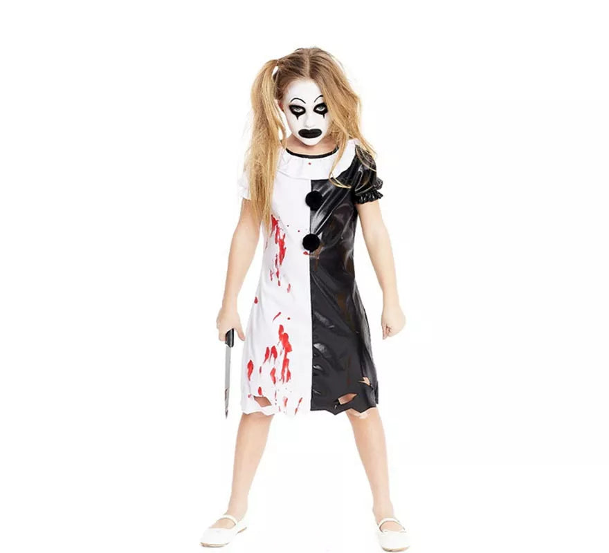 Disfraz de Terrifier para niña y adolescente