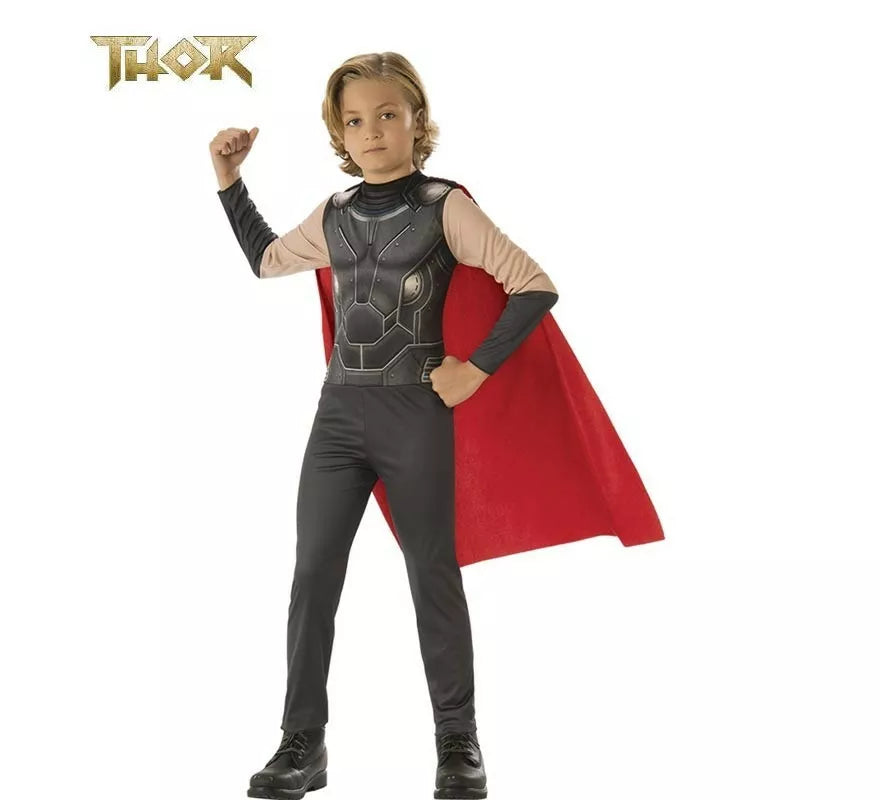 Translation missing: de.Disfraz de Thor Opp con capa roja en caja para niño