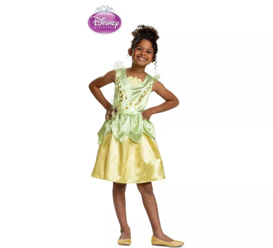Translation missing: de.Disfraz de Tiana Clásica para niña