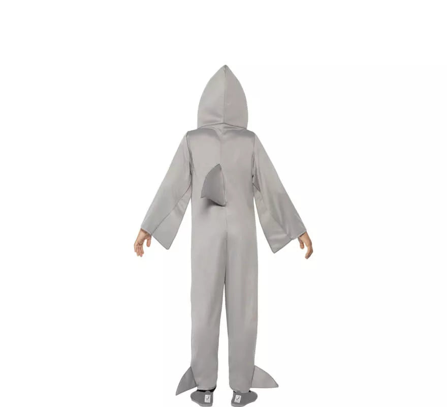 Translation missing: de.Disfraz de Tiburón Gris para niños