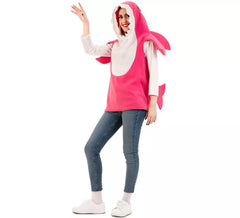 Rosa Hai-Kostüm für Damen