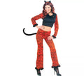 Disfraz de Tigre Animal Print naranja para mujer