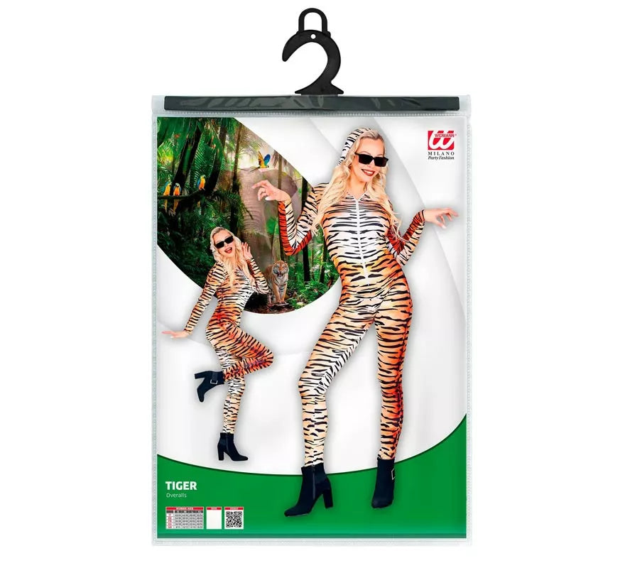 Translation missing: de.Disfraz de Tigresa con capucha para mujer