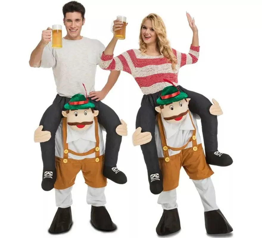 Translation missing: de.Disfraz de Tirolés Oktoberfest a hombros para adultos