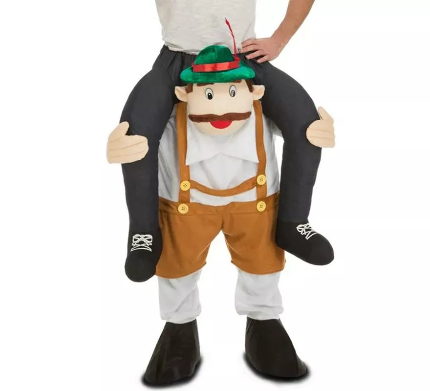 Translation missing: de.Disfraz de Tirolés Oktoberfest a hombros para adultos