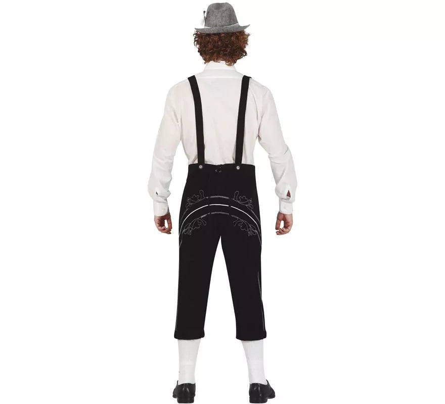 Translation missing: de.Disfraz de Tirolés oscuro para hombre