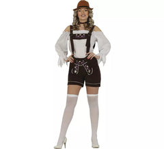 Tirolesa dunklen Kostüm für Damen