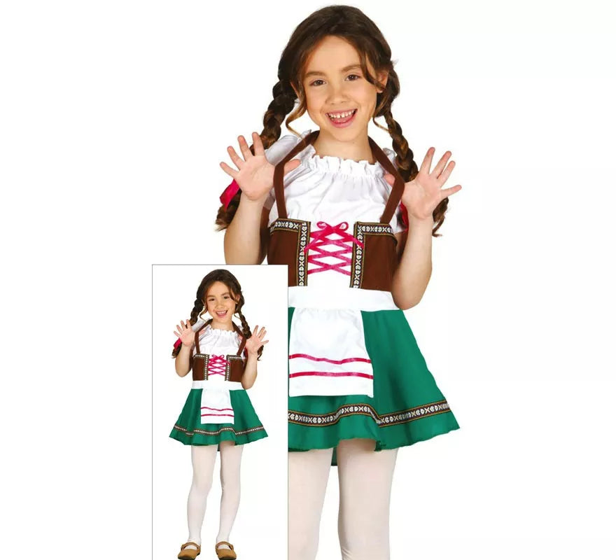 Translation missing: de.Disfraz de Tirolesa para niña