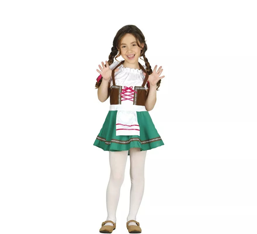 Translation missing: de.Disfraz de Tirolesa para niña