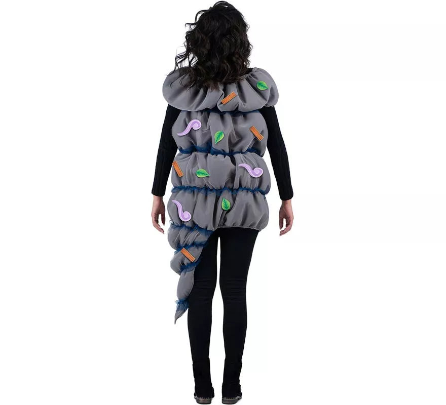Translation missing: de.Disfraz de Tornado gris con accesorios para adulto