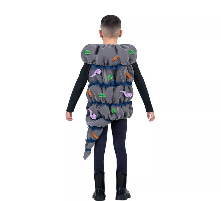 Translation missing: de.Disfraz de Tornado gris con accesorios para niños