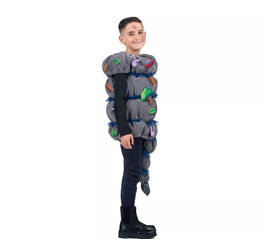 Translation missing: de.Disfraz de Tornado gris con accesorios para niños