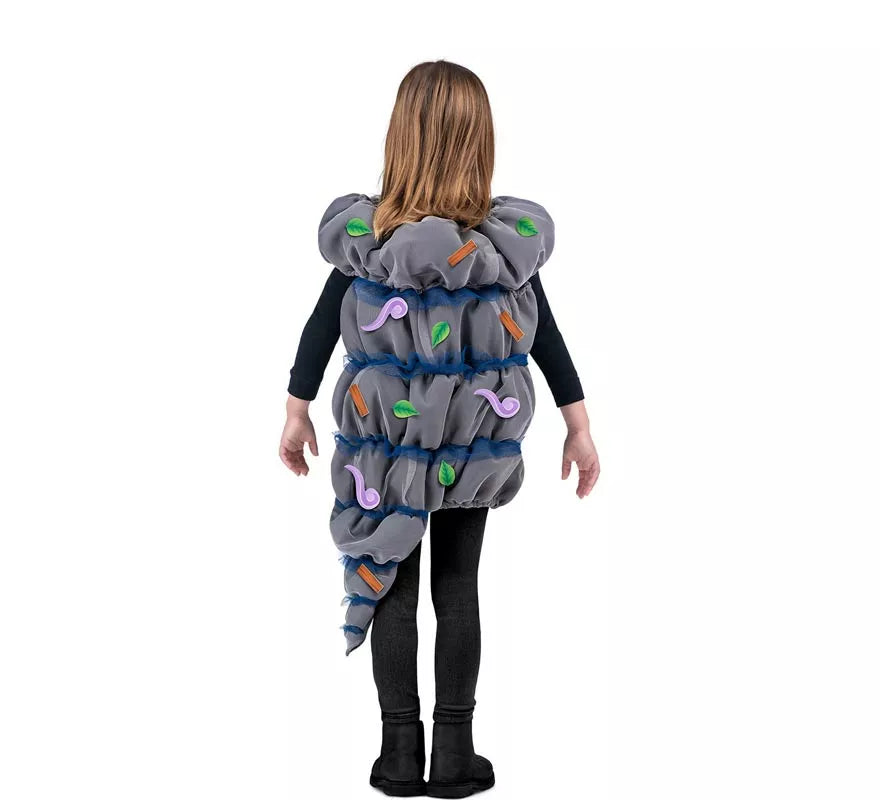 Translation missing: de.Disfraz de Tornado gris con accesorios para niños