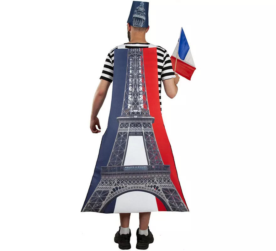 Translation missing: de.Disfraz de Torre Eiffel de París para adultos