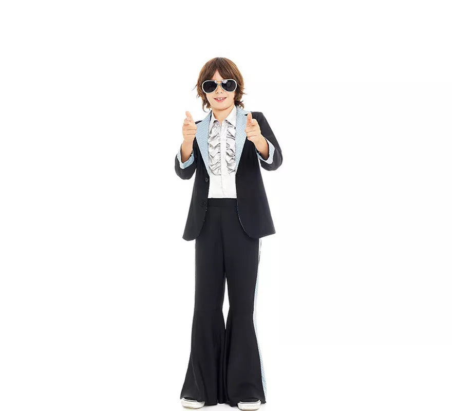 Translation missing: de.Disfraz de Traje acampanado Disco Años 70 para niño
