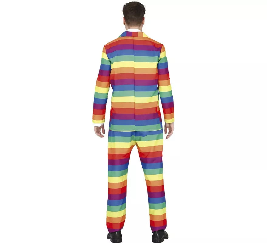 Disfraz de Traje de Arcoíris para Hombre